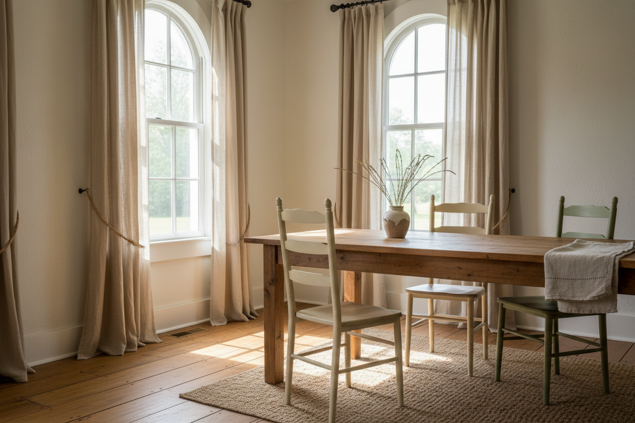 Farmhouse interior details